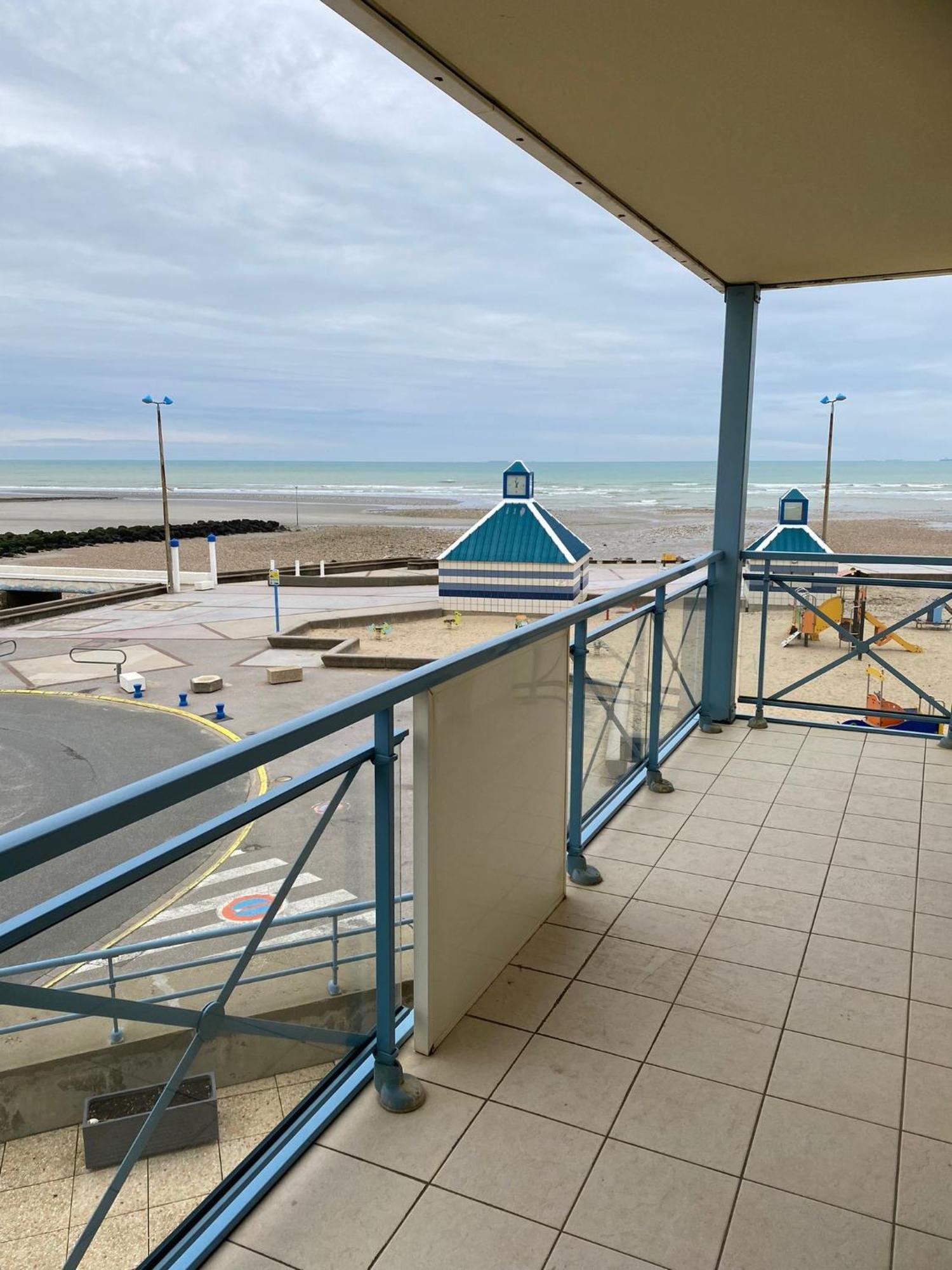 fleur de sel appartement face à la mer Wimereux Exterior foto